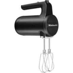 KitchenAid - Cordless 7 Speed Hand Mixer - Black Matte 20 KitchenAid - Cordless 7 Speed Hand Mixer - Black Matte -KitchenAid khmb732bm 3