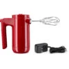 KitchenAid Cordless 7-Speed Hand Mixer With Turbo Beaters II In Empire Red -KitchenAid khmb732er