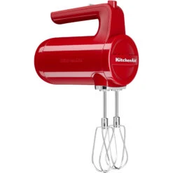 KitchenAid Cordless 7-Speed Hand Mixer With Turbo Beaters II In Empire Red -KitchenAid khmb732er 3