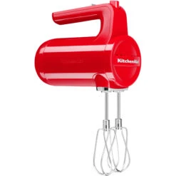 KitchenAid Cordless 7-Speed Hand Mixer With Turbo Beaters II In Passion Red -KitchenAid khmb732pa 3