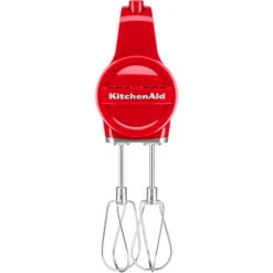 KitchenAid Cordless 7-Speed Hand Mixer With Turbo Beaters II In Passion Red -KitchenAid khmb732pa 4