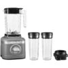 KitchenAid K150 3-Speed Ice Crushing Blender With 16-Oz. And 48-Oz. Blending Jars In Charcoal Gray -KitchenAid ksb1332dg