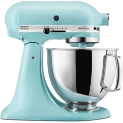KitchenAid - Artisan Series 5 Quart Tilt-Head Stand Mixer - KSM150PSMI - Mineral Water Blue -KitchenAid ksm150psmi