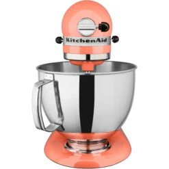 KitchenAid Artisan Series 325-Watt Tilt-Back Head Stand Mixer In Bird Of Paradise -KitchenAid ksm150psph 1