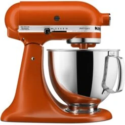 KitchenAid - Artisan Series 5 Quart Tilt-Head Stand Mixer - KSM150PSSC - Scorched Orange -KitchenAid ksm150pssc