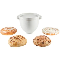 KitchenAid Bread Bowl With Baking Lid -KitchenAid ksm2cb5bgs 4