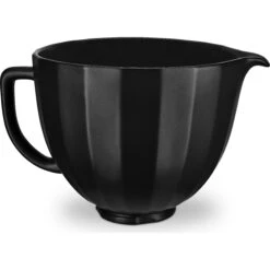 KitchenAid 5-Qt. Ceramic Bowl For Tilt-Head Stand Mixers, Black Shell -KitchenAid ksm2cb5pbs
