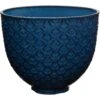 KitchenAid 5-Qt. Ceramic Bowl For Tilt-Head Stand Mixers, Blue Mermaid Lace -KitchenAid ksm2cb5tml