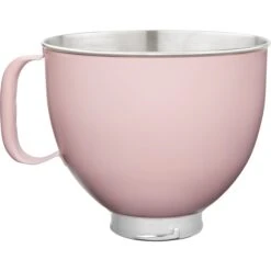 KitchenAid 5-Quart Tilt-Head Colorfast Finish Stainless Steel Bowl In Matte Dried Rose