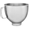 KitchenAid 5-Quart Tilt-Head Hammered Stainless Steel Bowl -KitchenAid ksm5ssbhm