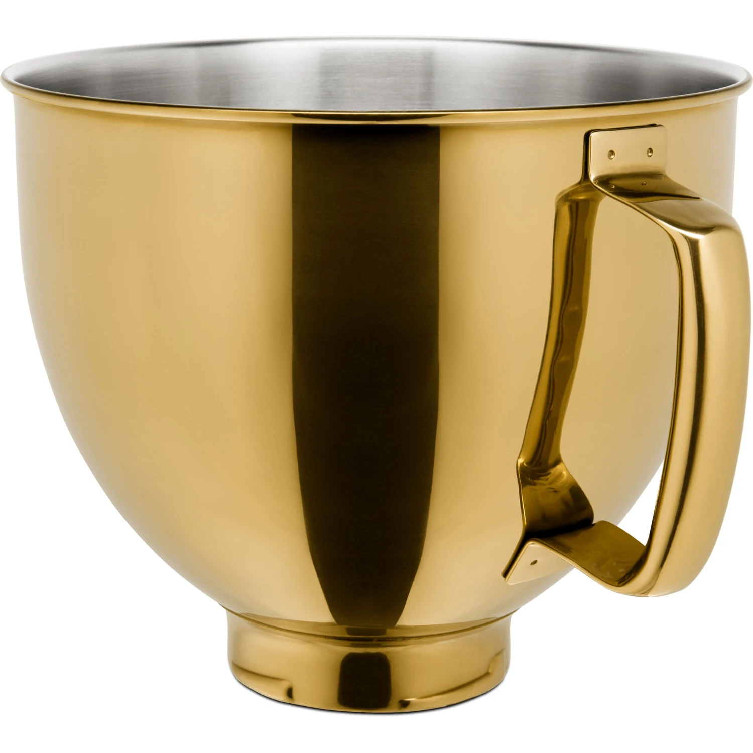 KitchenAid 5-Quart Tilt-Head Metallic Finish Stainless Steel Bowl In Radiant Gold 4 KitchenAid 5-Quart Tilt-Head Metallic Finish Stainless Steel Bowl In Radiant Gold - Image 2