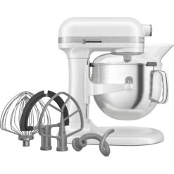 KitchenAid 7-Qt. Bowl Lift Stand Mixer In White -KitchenAid ksm70skxxwh 4