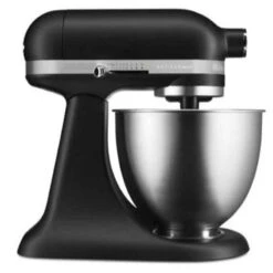 Kitchenaid 250W Black Matte 10 Speed Artisan Mini Stand Mixer, 5KSM3311XBBM