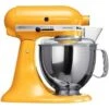 Kitchenaid Artisan Design 300W 4.8L Yellow Pepper Tilt Head Stand Mixer, 5KSM150PSDYP